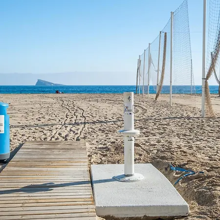 דירה Beach 6-16 Poniente Beach בנידורם