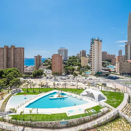 Beach 6-16 Poniente Beach דירה בנידורם