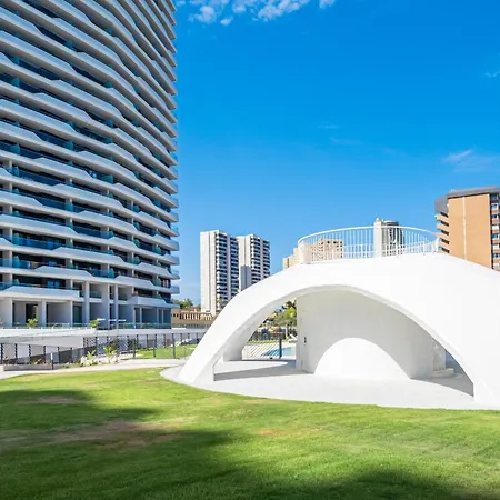 דירה Beach 6-16 Poniente Beach בנידורם